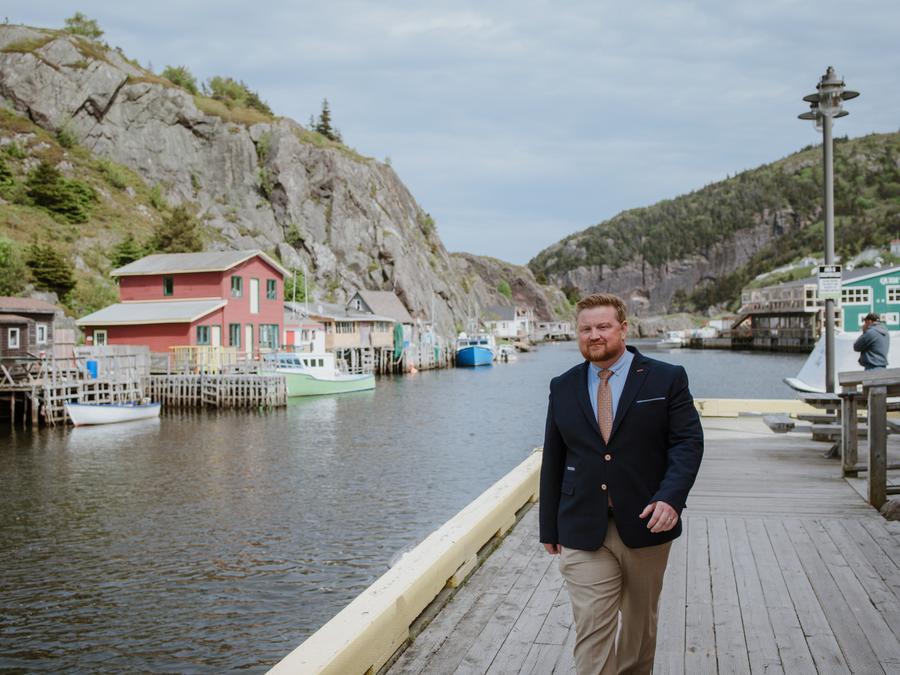 Michael Harvey, Newfoundland and Labrador Information and Privacy Commissioner, is photographed in the Quidi Vidi area of St. John's. Alex Spracklin/The Globe and Mail